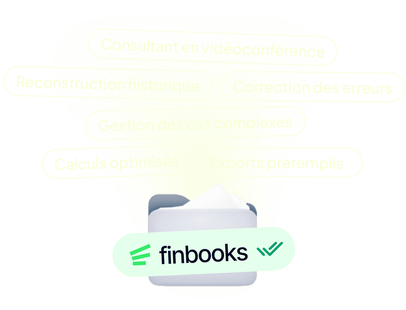 Image pour tablette et mobile : logo et identité visuelle de FinBooks, application de comptabilité et gestion financière